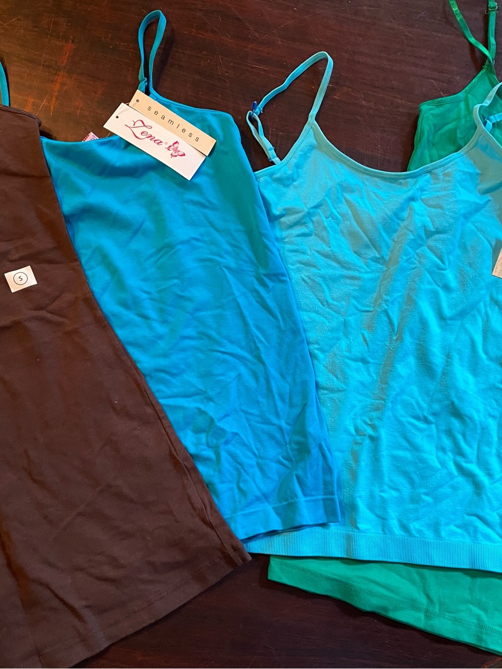 Zenana, Lena, No Boundaries Women's Camisoles Bundle, sizes medium and small